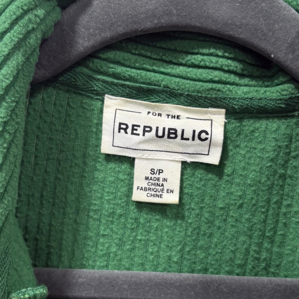 For The Republic teddy fleece drop shoulder over shirt jacket - Picture 4 of 5